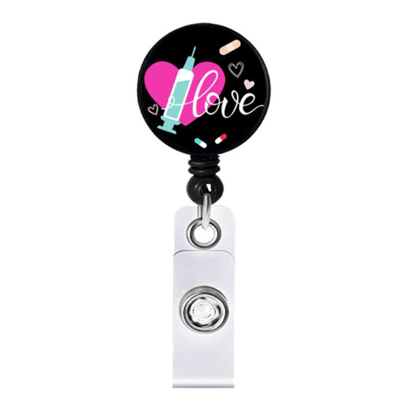 Wholesale Badge Reels ABS Badge Reels Doctor Nurse Retractable Keychain
